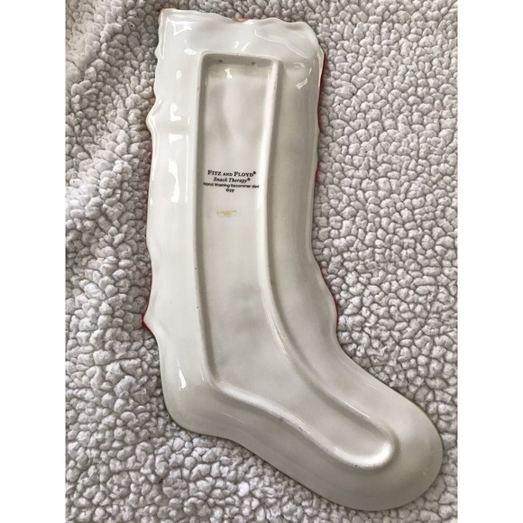 Fritz and Floyd Christmas Stocking Snack Therapy Snack, Cheese & Crackers Tray - Picture 4 of 5